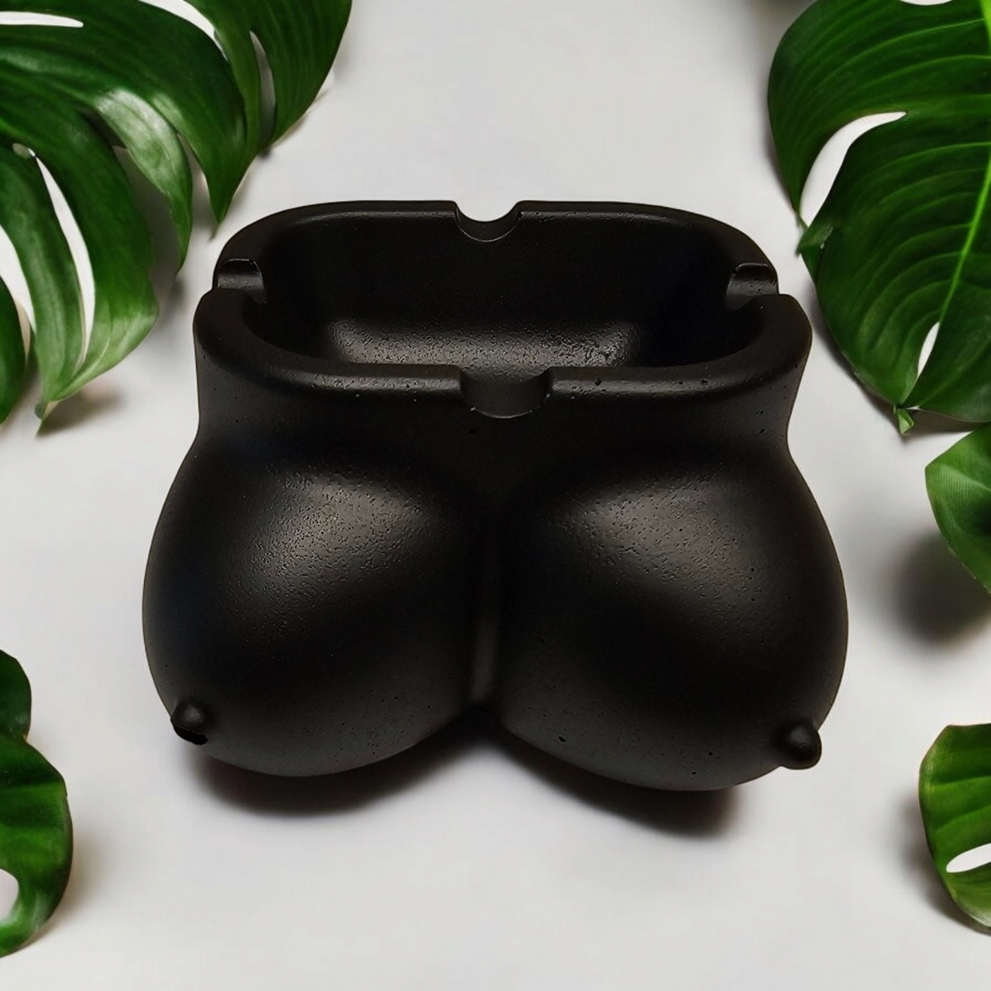 Boobies Concrete Ashtray – Bold, Fun & Functional!