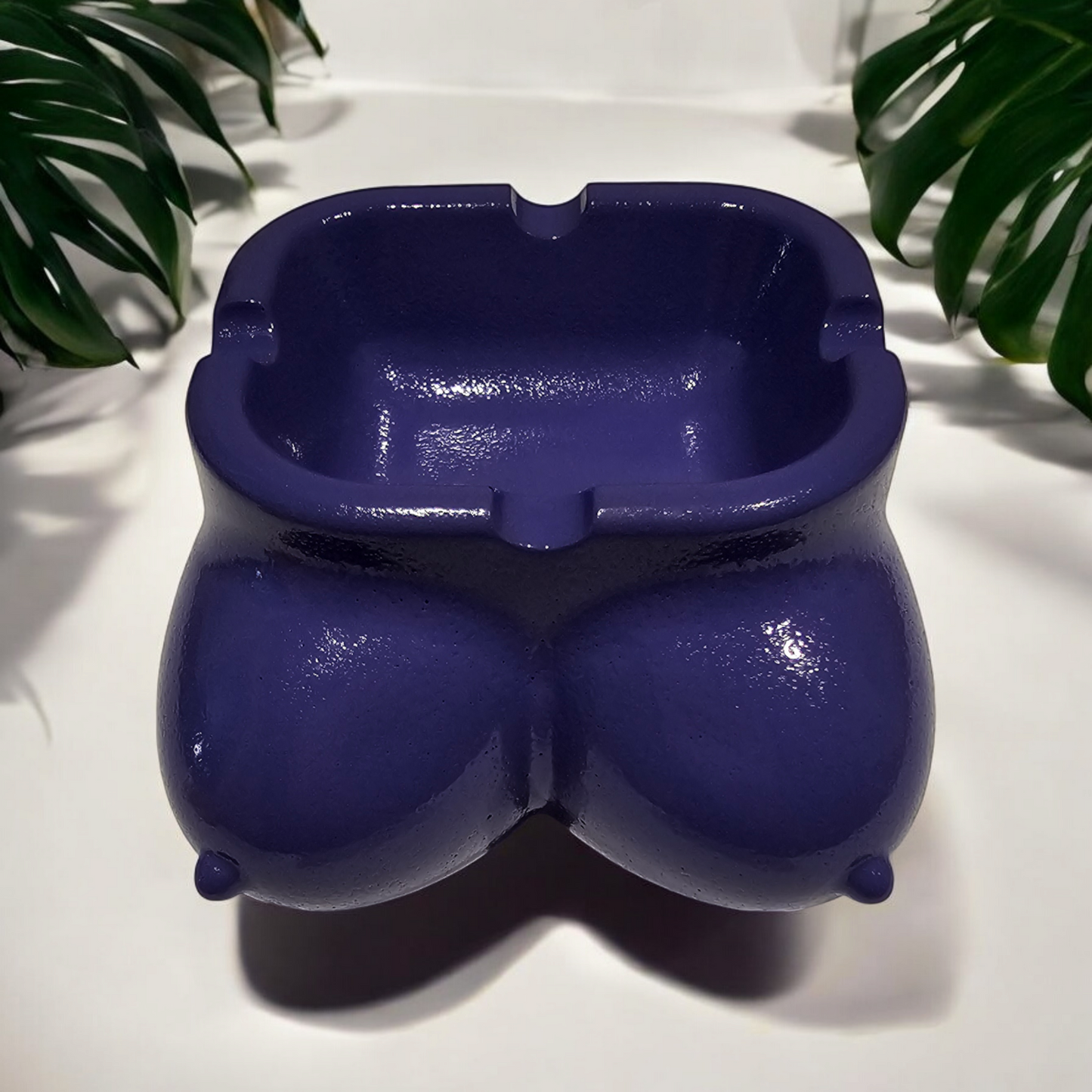 Boobies Concrete Ashtray – Bold, Fun & Functional!