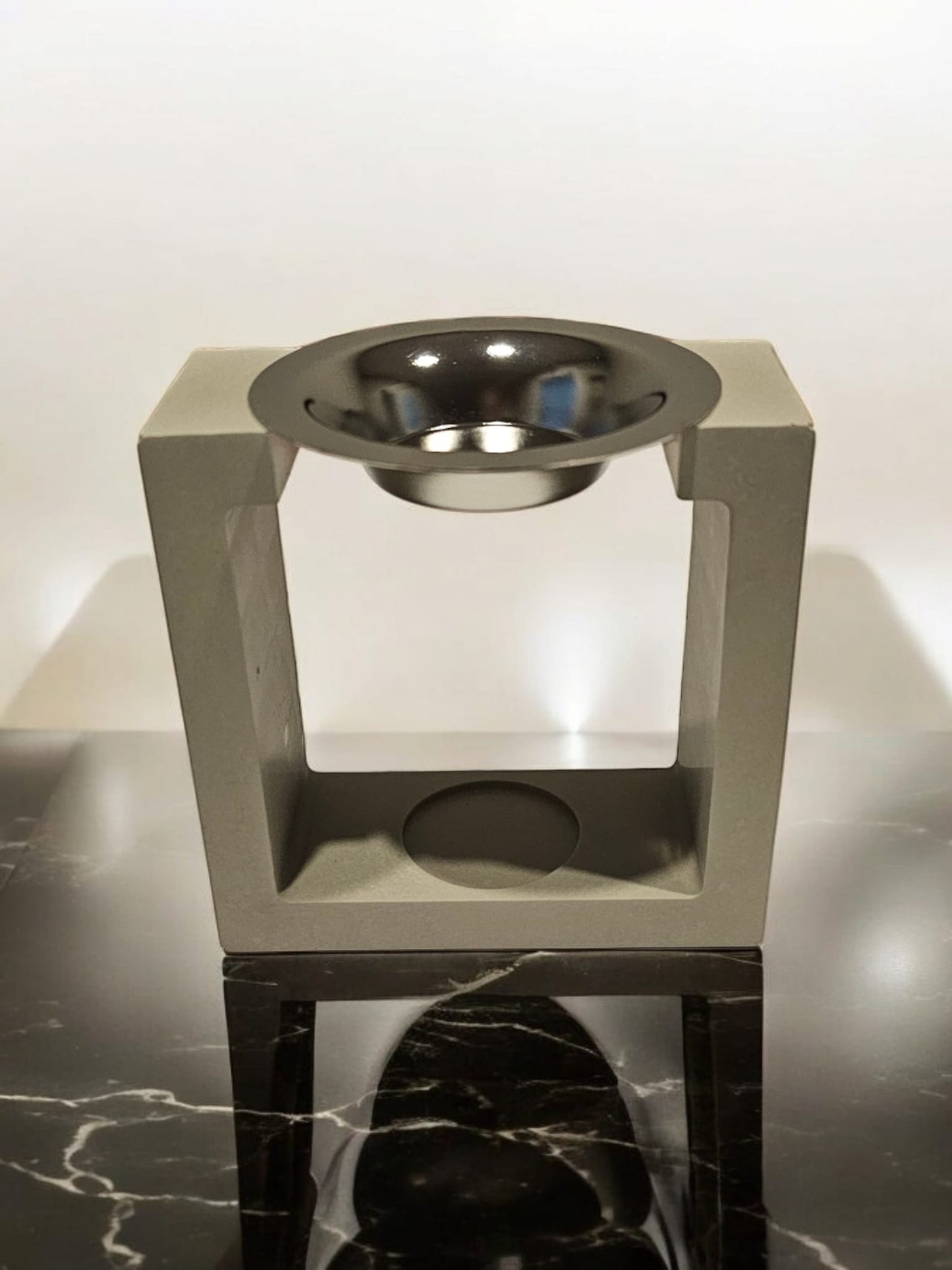 Concrete Square Oil Burner