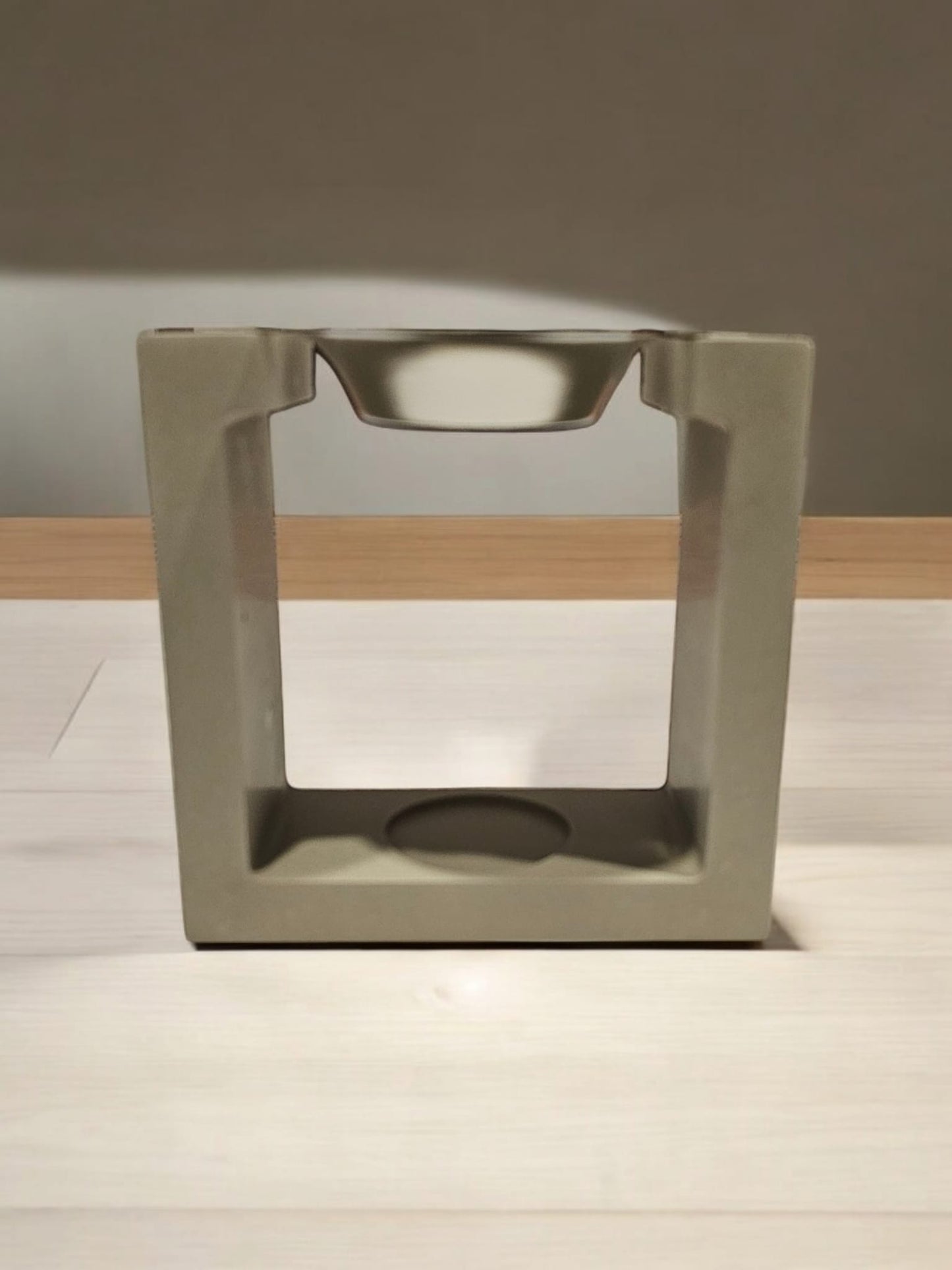 Concrete Square Oil Burner