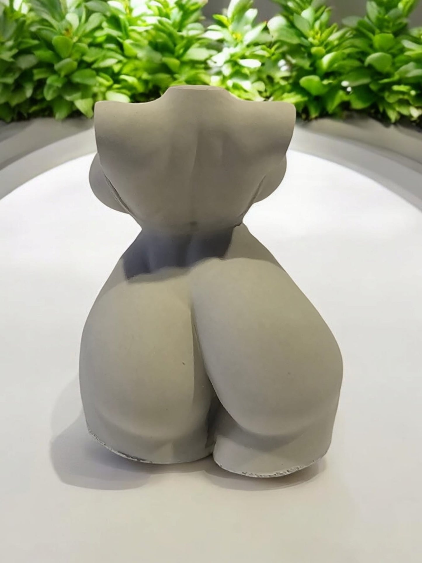 Curvaceous Concrete Goddess Sculpture