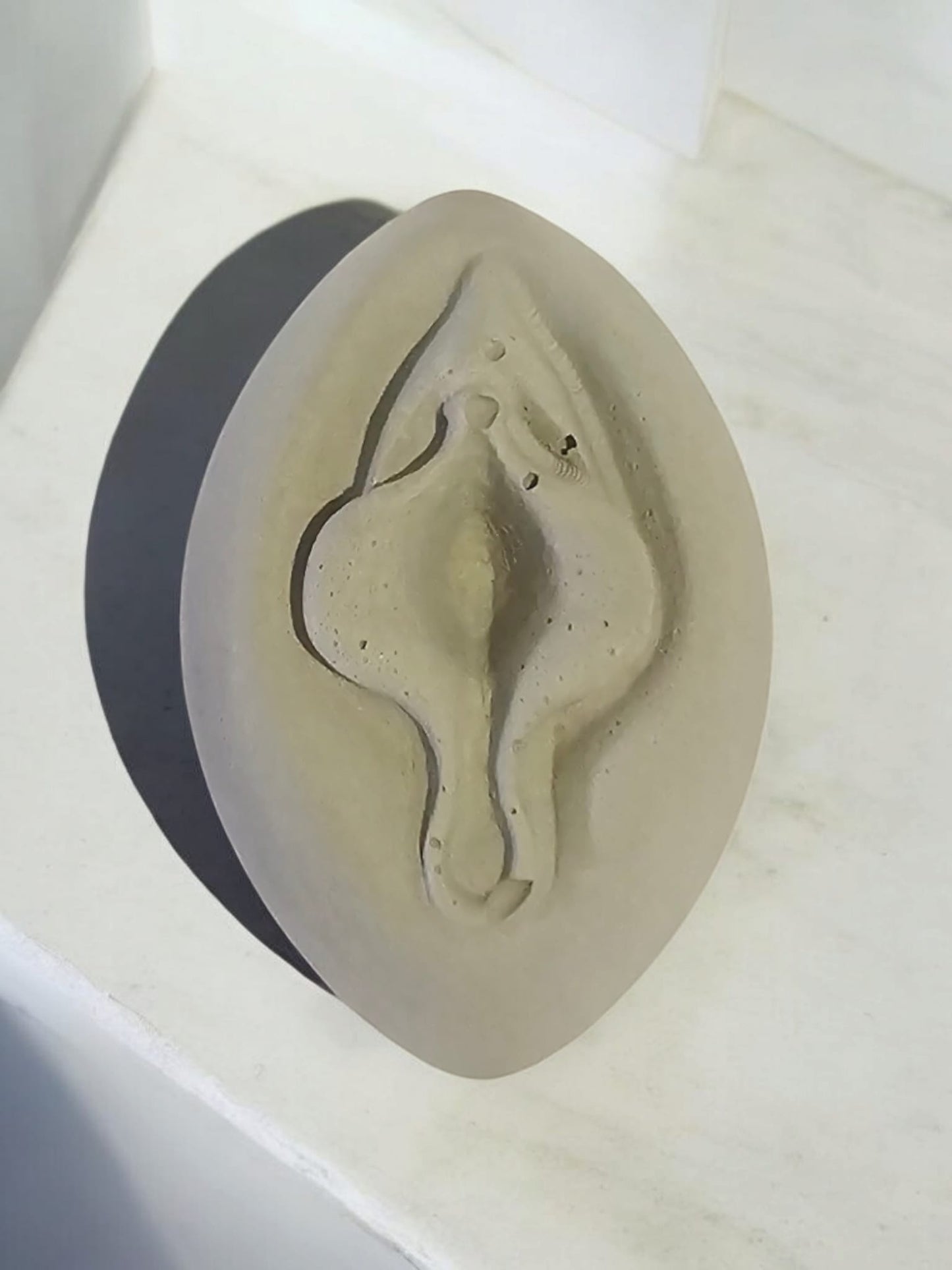 Feminine Expression Concrete Sculpture