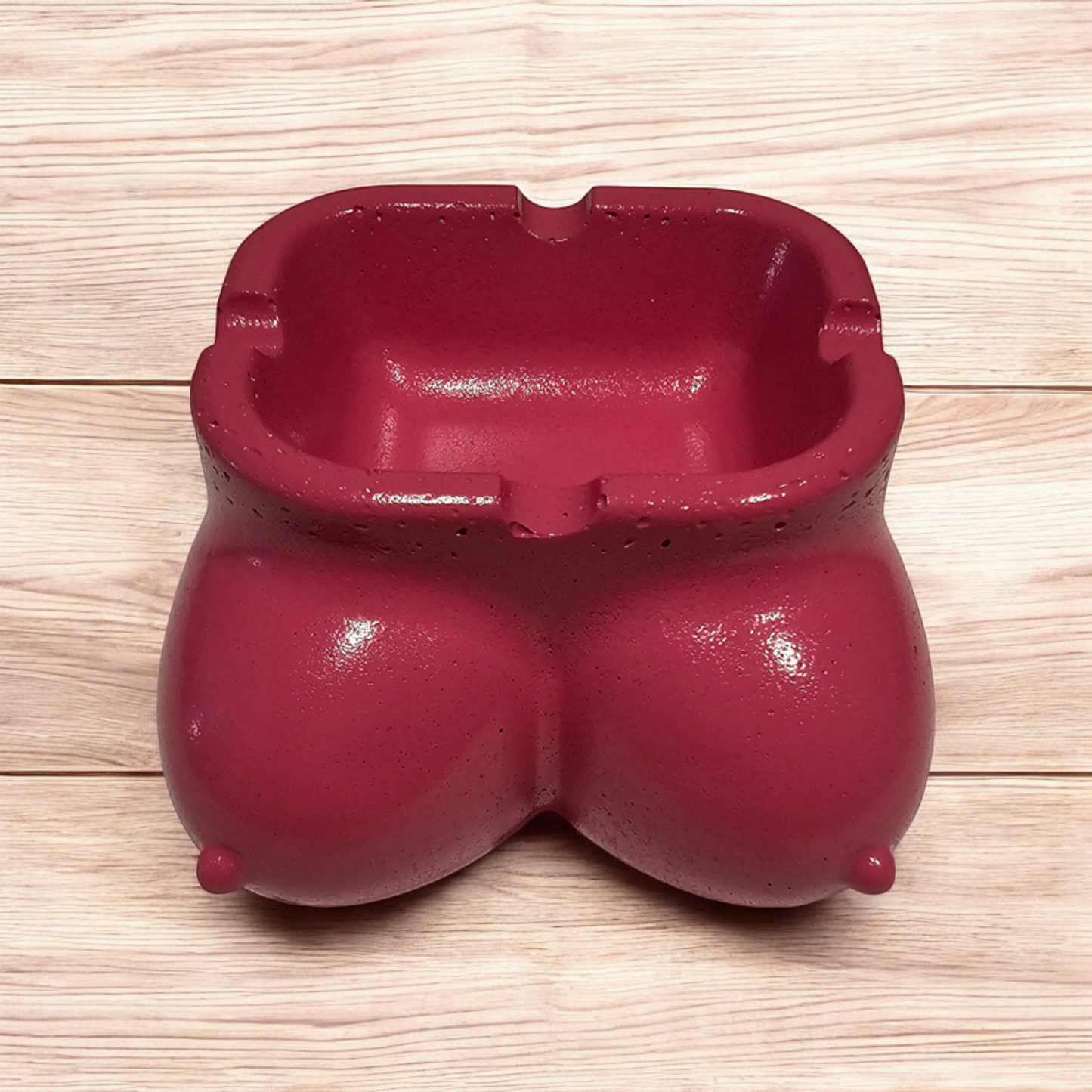 Boobies Concrete Ashtray – Bold, Fun & Functional!