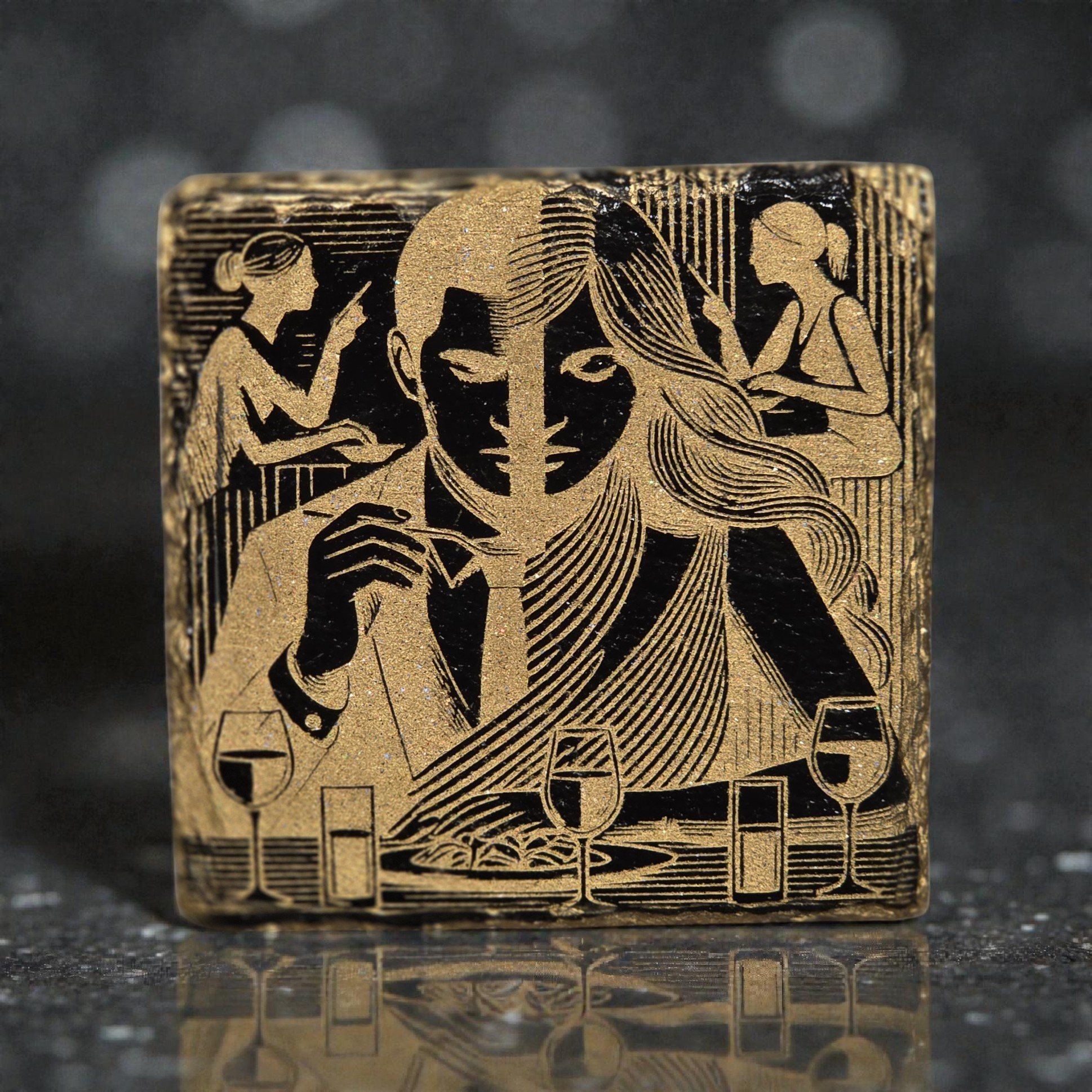 Between Two Worlds — A Symbol of Duality, Connection & Inner Reflection