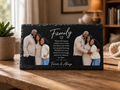 Forever & Always Custom Family Slate Plaque